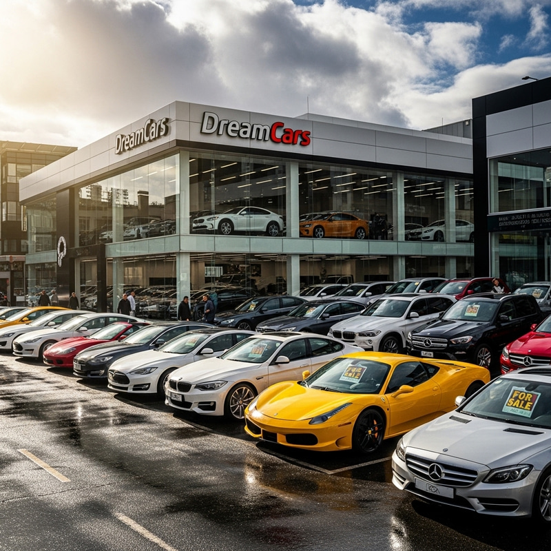 Explore DreamCars Dealership | Diverse Selection of Car Brands