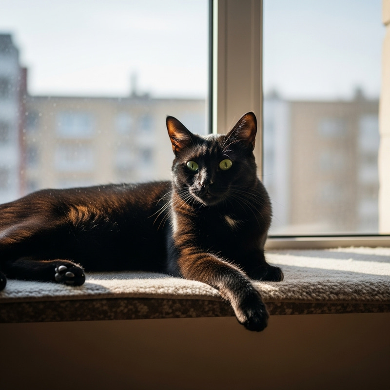 Regal Domestic Cat Whiskers: Capturing Feline Elegance in Tranquility