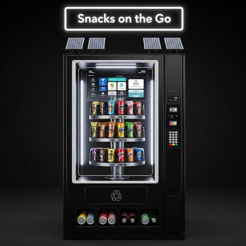 Futuristic Vending Machine | Modern Design