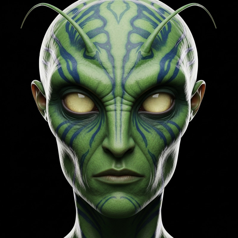 Mysterious Alien Face: An Extraterrestrial Encounter Mysterious Alien Face: An Extraterrestrial Encounter