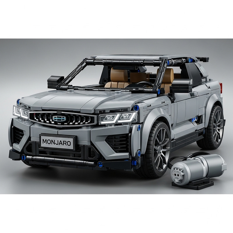 GEELY MONJARO LEGO Cars Set | Mini Motors Replicas GEELY MONJARO LEGO Cars Set | Mini Motors Replicas