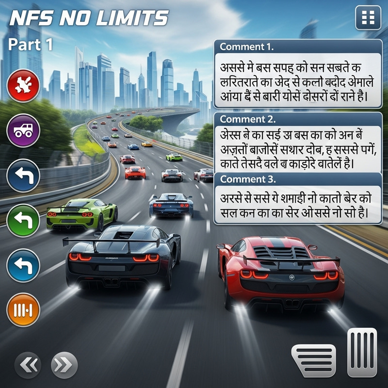 NFS No Limits Car Game in Hindi - Part 1 NFS No Limits Car Game in Hindi - Part 1