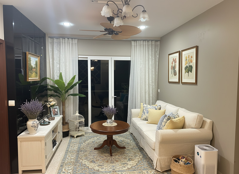 Tropical & French Country Living Room Transformations Tropical & French Country Living Room Transformations