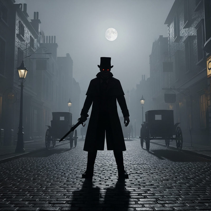 Jack the Ripper in 19th Century London Streets
