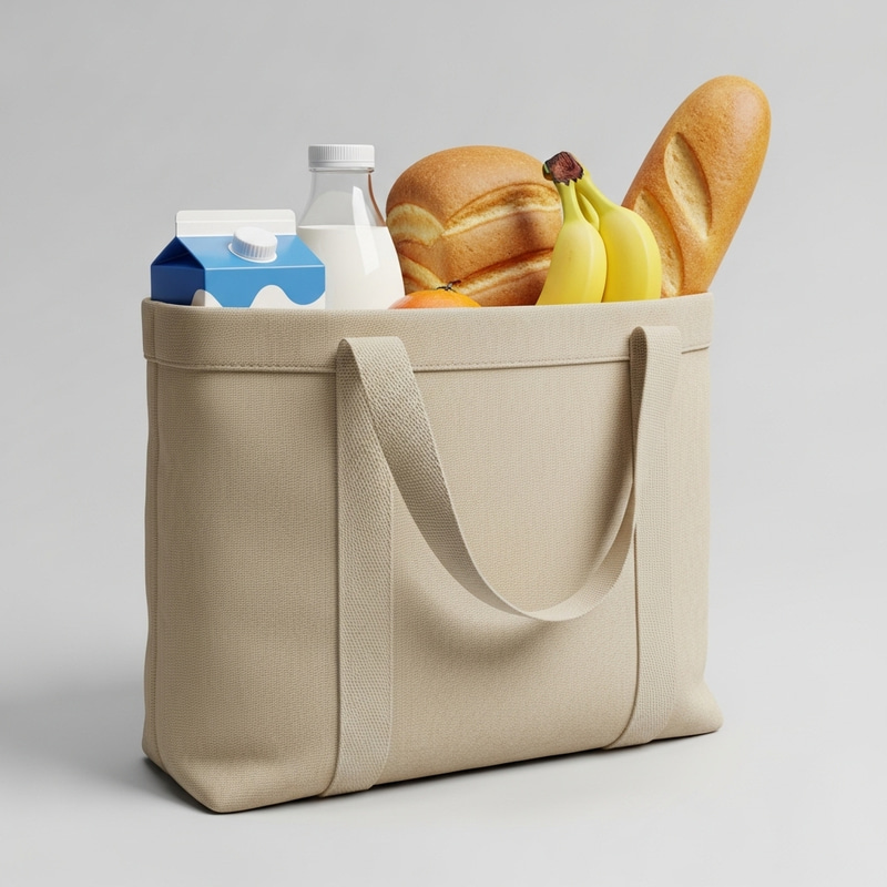 Stylish Canvas Shopping Bag for Your Shopping Needs Stylish Canvas Shopping Bag for Your Shopping Needs
