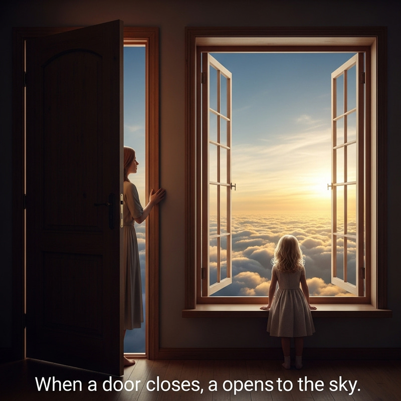 When One Door Closes, a Heavenly Window Opens