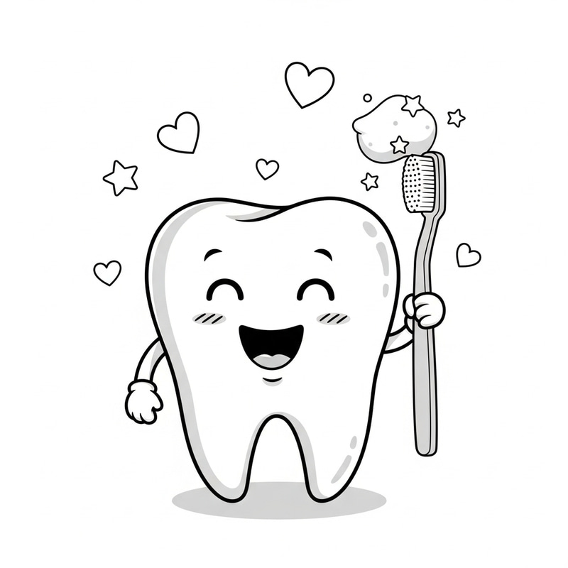 Happy Toothbrush - Gentle Dental Care for Kids Happy Toothbrush - Gentle Dental Care for Kids