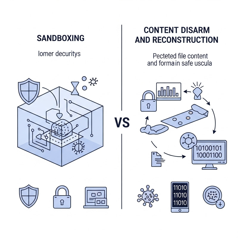 Sandboxing vs. Content Disarm: Cyber Security Comparison Sandboxing vs. Content Disarm: Cyber Security Comparison