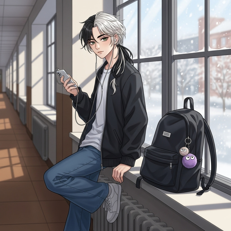 Unique Style of a Young Guy | School Life in Trend Unique Style of a Young Guy | School Life in Trend