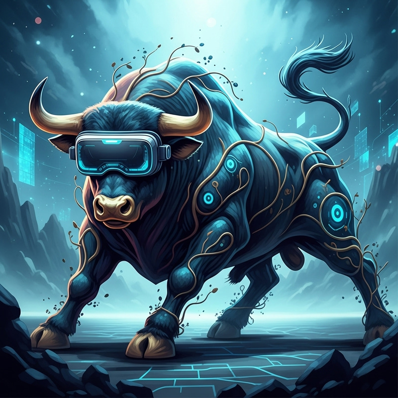 Virtual Bull: Navigating Real and Virtual Worlds for Tech Entrepreneurs
