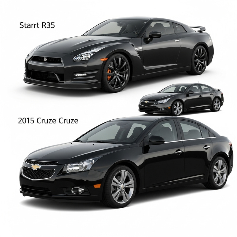 Nissan GTR R35 to Chevrolet Cruze 2015 Transformation Nissan GTR R35 to Chevrolet Cruze 2015 Transformation