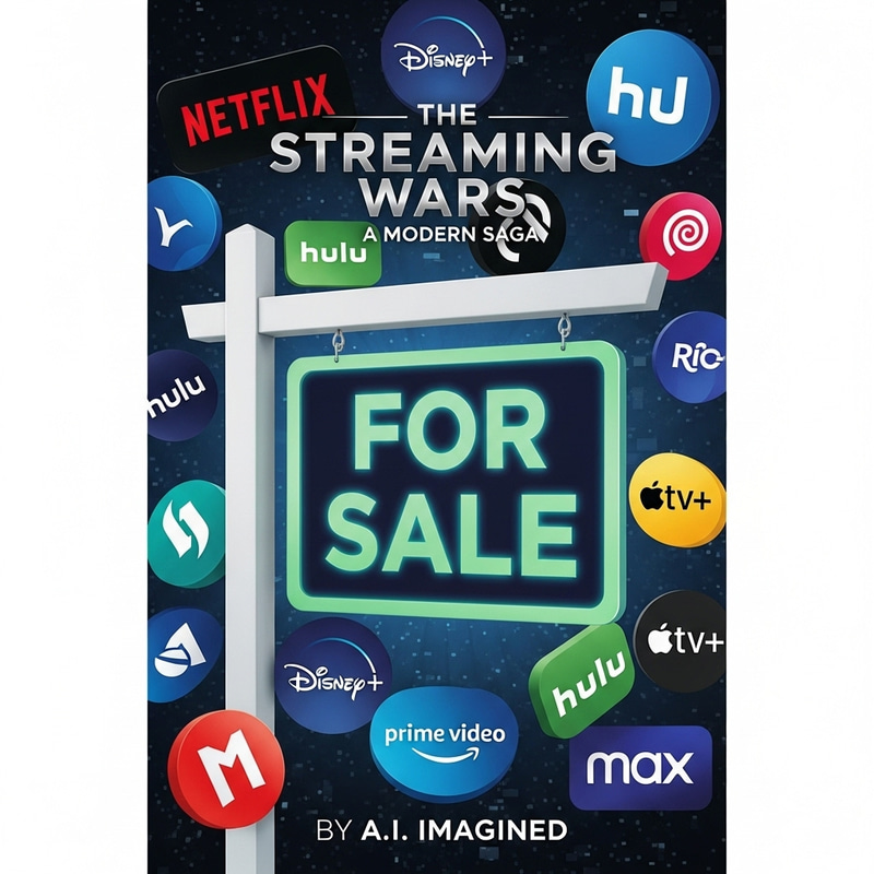 Buy Streaming Service Accounts Book Cover Design for Sale