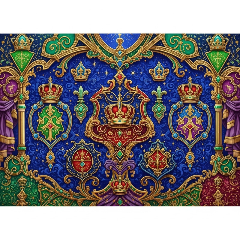 Royal Painting for Convention Main Wall 5x25 Feet