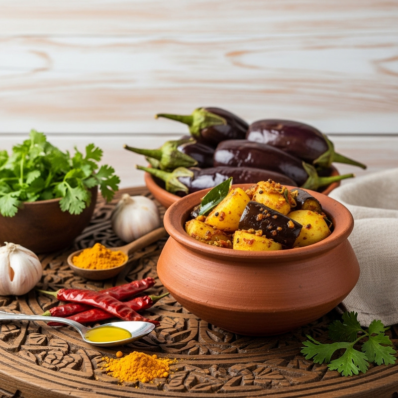 Aalu Baigan Recipe - Authentic Indian Culinary Delight