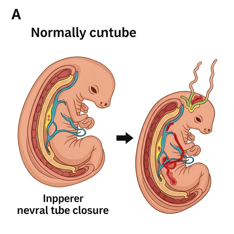 Neural Tube Closure and Development: Causes and Disorders