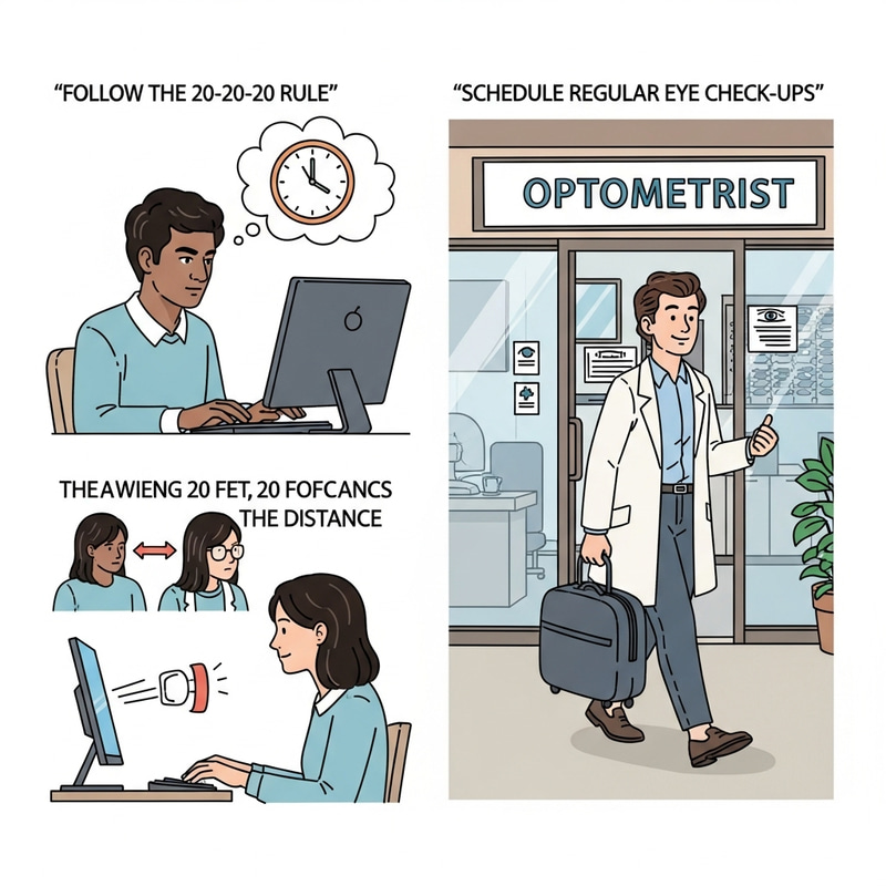 Eye Health Tips: 20-20-20 Rule, Check-ups & More Eye Health Tips: 20-20-20 Rule, Check-ups & More