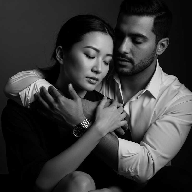 Serene and Intimate Black and White Boudoir Photography | Capturing Emotional Moments Serene and Intimate Black and White Boudoir Photography | Capturing Emotional Moments