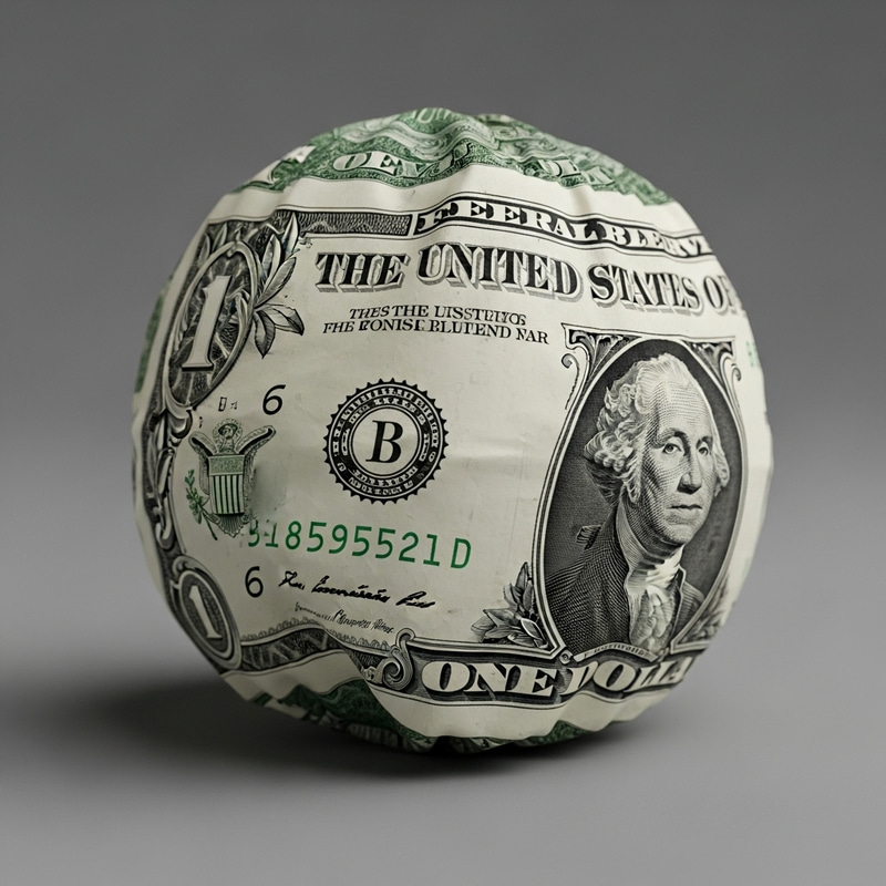 One Dollar Ball - Unique Dollar-Inspired Décor One Dollar Ball - Unique Dollar-Inspired Décor
