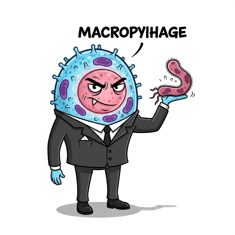 Macrophage Cell: The Food Critic in a Suit Macrophage Cell: The Food Critic in a Suit