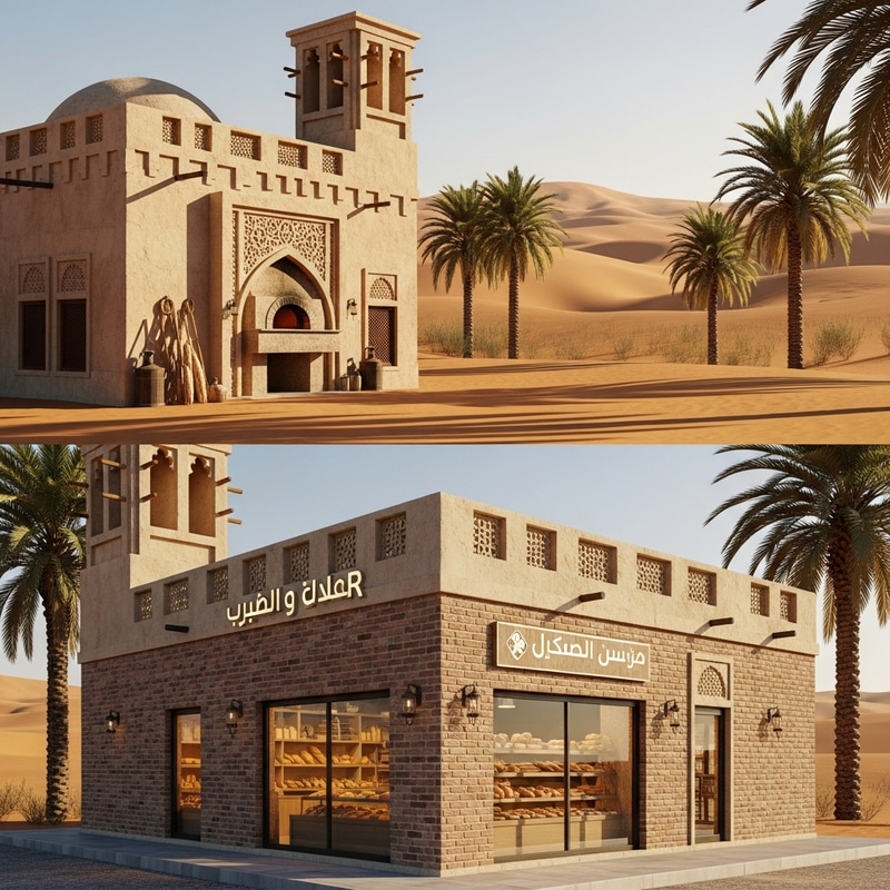 Vintage Bakery from Bolgan Region, Founded 1948 | Arabian Style in KSA Vintage Bakery from Bolgan Region, Founded 1948 | Arabian Style in KSA