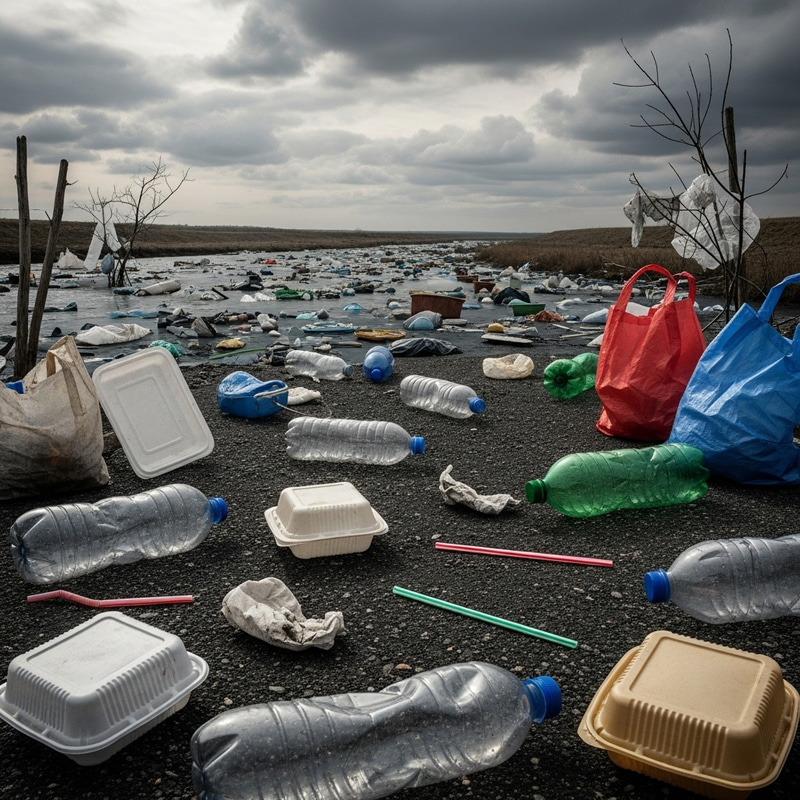 The Grim Impact of Plastic Waste Pollution