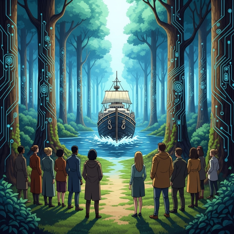 Synergetic Odyssey: Magical Fusion of Natural & Synthetic Worlds