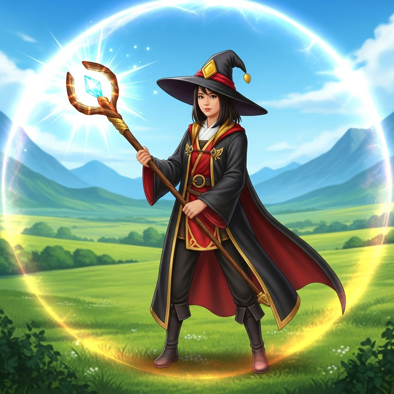 Magical Megumin: Powerful Wizard Character Magical Megumin: Powerful Wizard Character