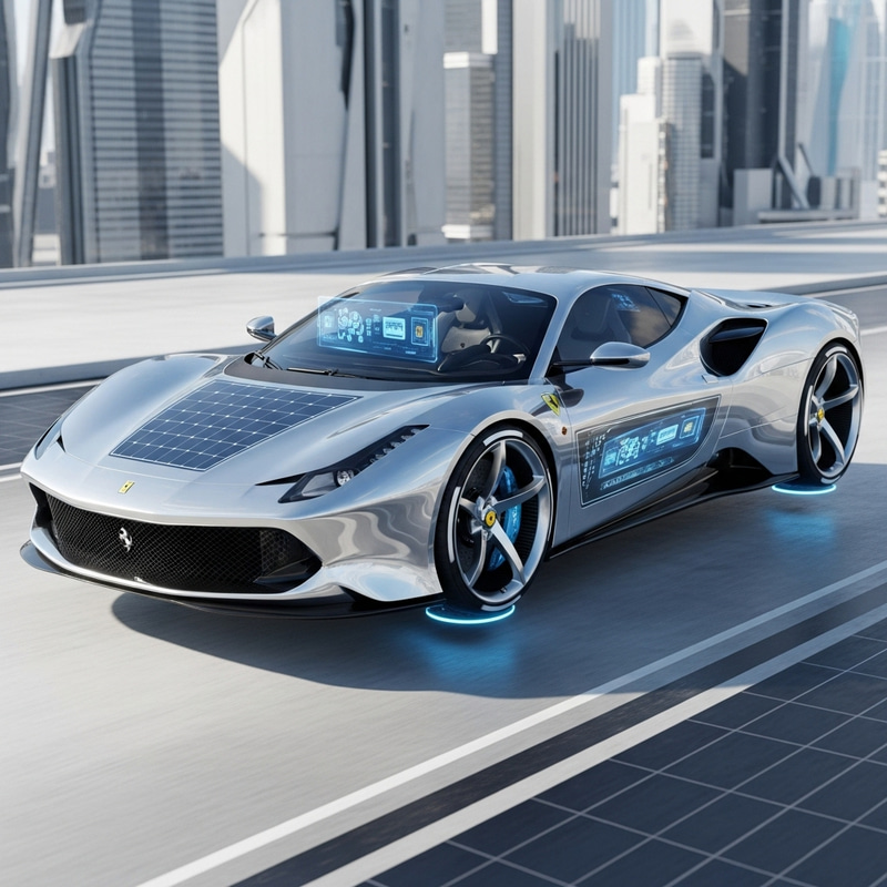 Ferrari from Year 3000 | Futuristic Concept Design