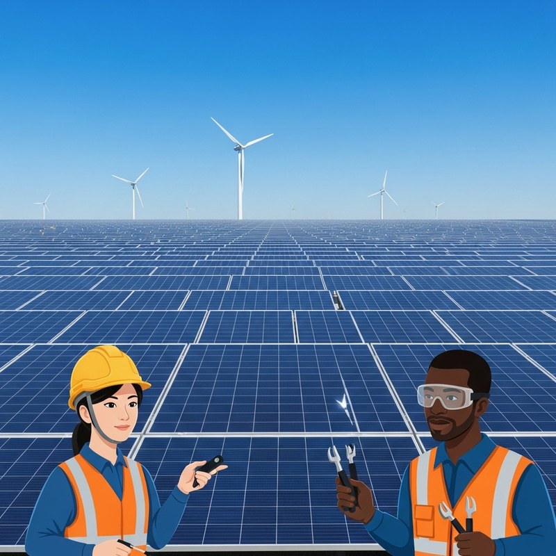 Solar Park Projects | Renewable Energy Panels & Turbines