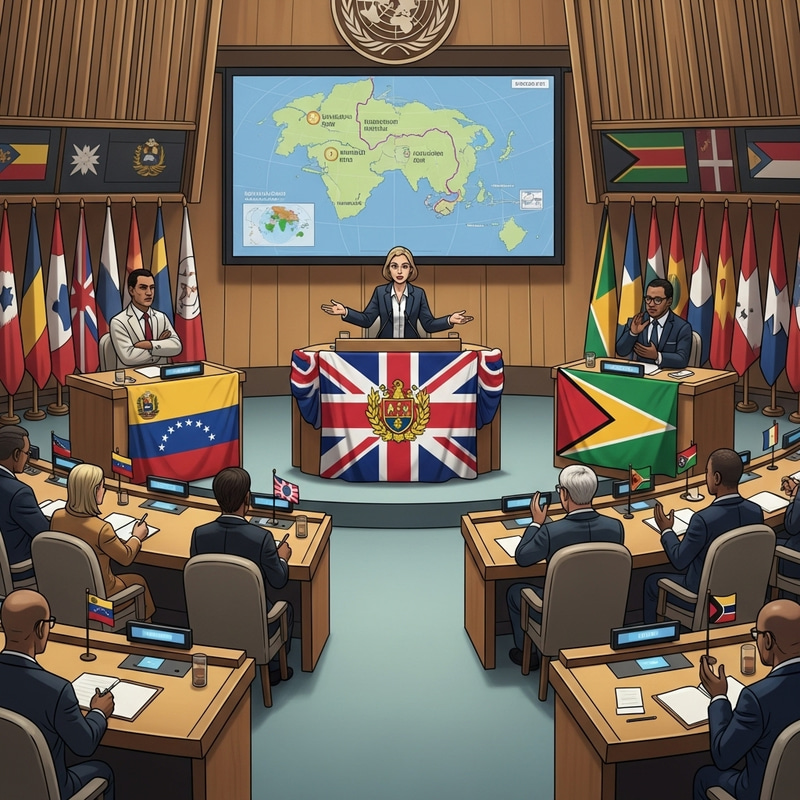 United Kingdom's Support for Guyana in Venezuela Conflict - UN Meeting United Kingdom's Support for Guyana in Venezuela Conflict - UN Meeting