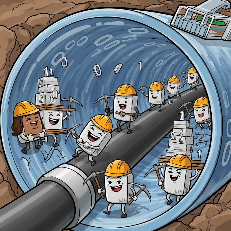 Anthropomorphized Data Packets Tunneling Adventure Anthropomorphized Data Packets Tunneling Adventure