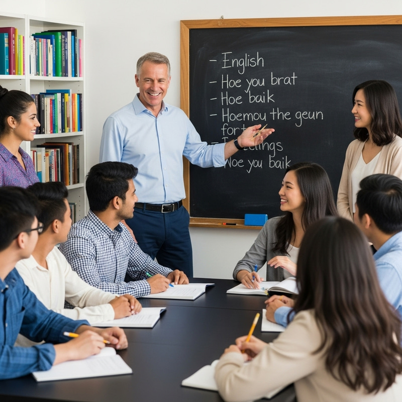 Conversational English Learning | Multicultural Classroom