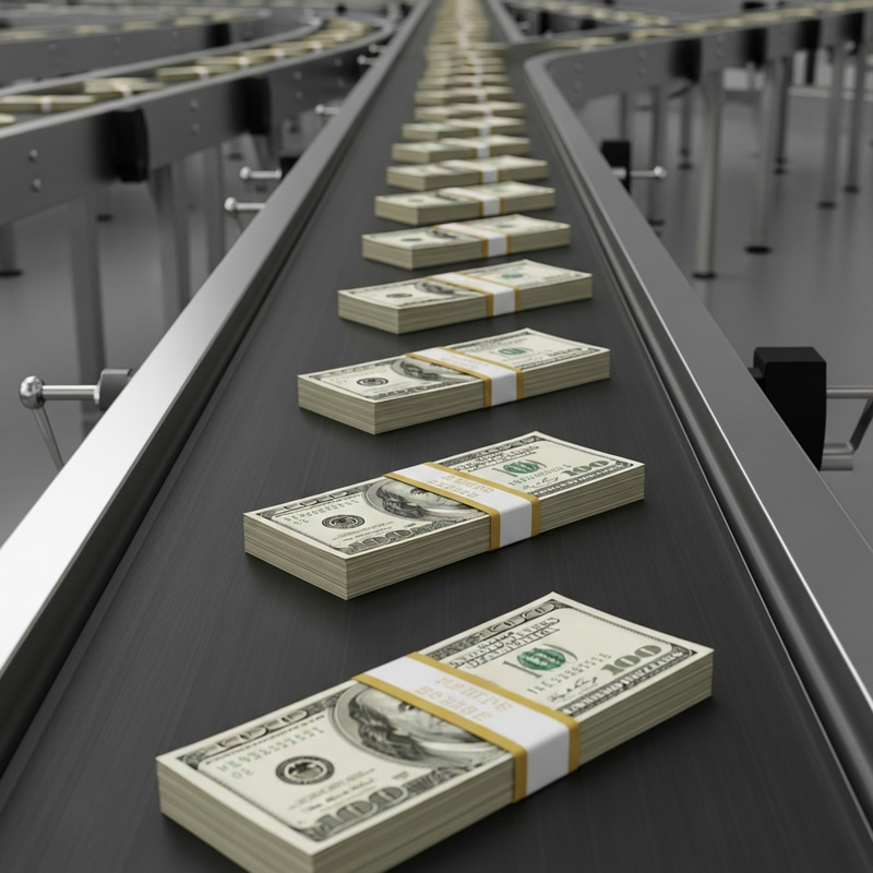 Effortless Wealth Generation: Conveyor Belt of Passive Income