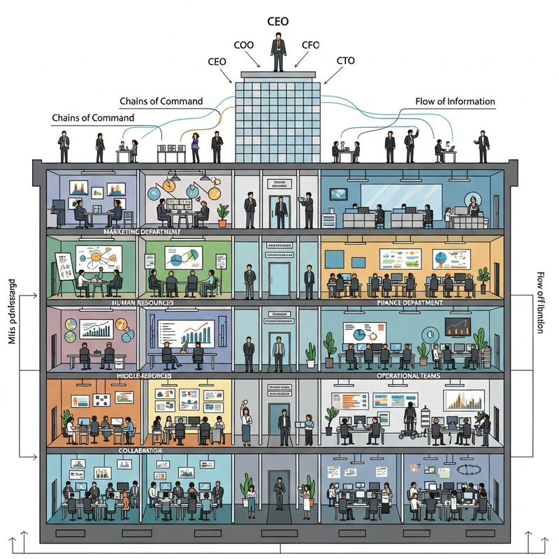 Corporate Structure of a Large Company | Department Functions Corporate Structure of a Large Company | Department Functions