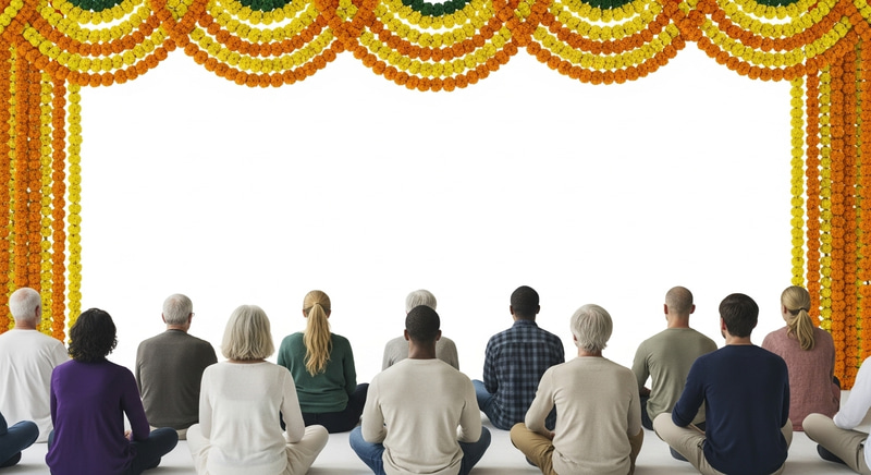 Indian Classroom Animated Scene | Cultural Presentation Illustration