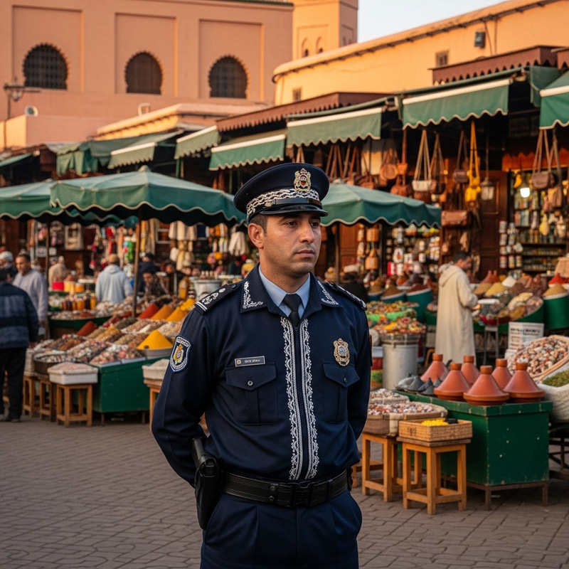Guardia Civil In Morocco: Exploring the Vibrant Marrakech Marketplace Guardia Civil In Morocco: Exploring the Vibrant Marrakech Marketplace