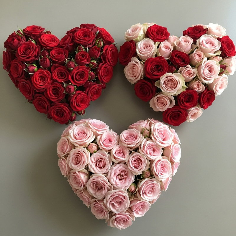 Rose Hearts: Exquisite Floral Creations Rose Hearts: Exquisite Floral Creations