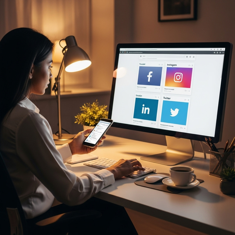 Social Media Manager: Facebook, Instagram, LinkedIn & Twitter Social Media Manager: Facebook, Instagram, LinkedIn & Twitter