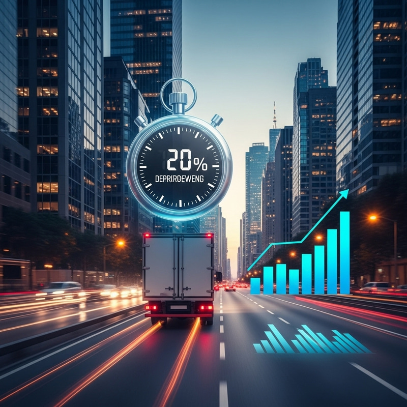 Enhanced Delivery Time Accuracy: Up to 20% Improvement Enhanced Delivery Time Accuracy: Up to 20% Improvement