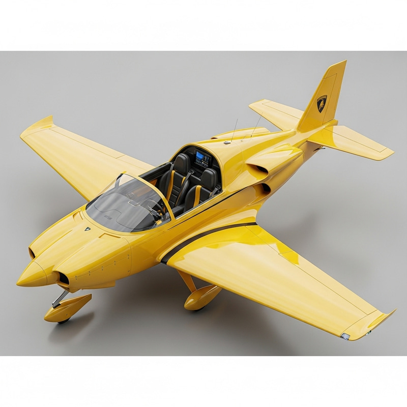 Sleek Lamborghini Racing Airplane: Stunning Design Sleek Lamborghini Racing Airplane: Stunning Design