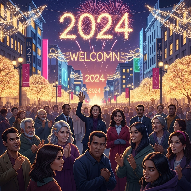 Happy New Year 2024: Celebration & Anticipation