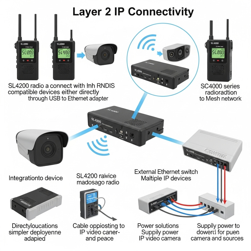 IP Device Connectivity Solutions with SC4000 Series Radios