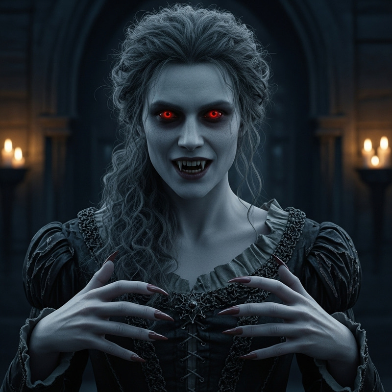 Adda Witcher Vampire Transformation
