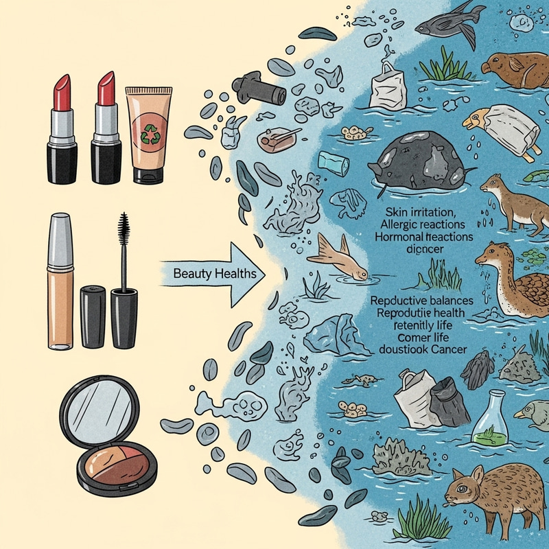 Impact of Cosmetics: Environmental Harm & Health Risks