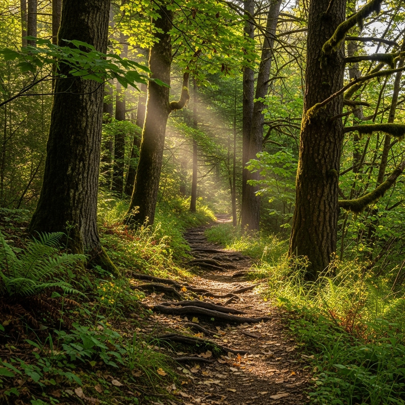 Enchanting Forest Trail | Realism, Hyperrealism, Photorealism Enchanting Forest Trail | Realism, Hyperrealism, Photorealism