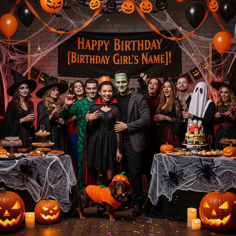 Thrilling Halloween Birthday Party Fun Thrilling Halloween Birthday Party Fun
