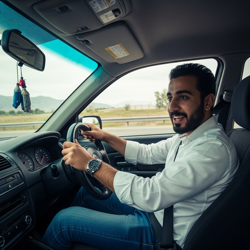 Man Races Dangerously on Highway in Luxurious Car Man Races Dangerously on Highway in Luxurious Car