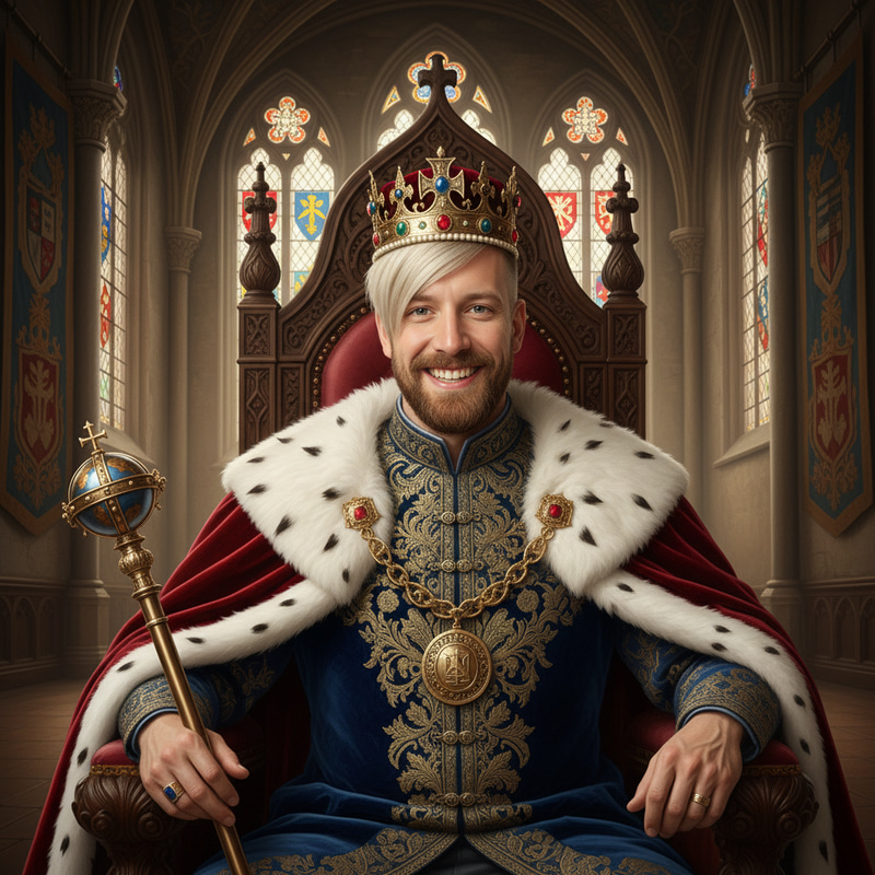 Regal Portrait: Generate Photo as a King Regal Portrait: Generate Photo as a King