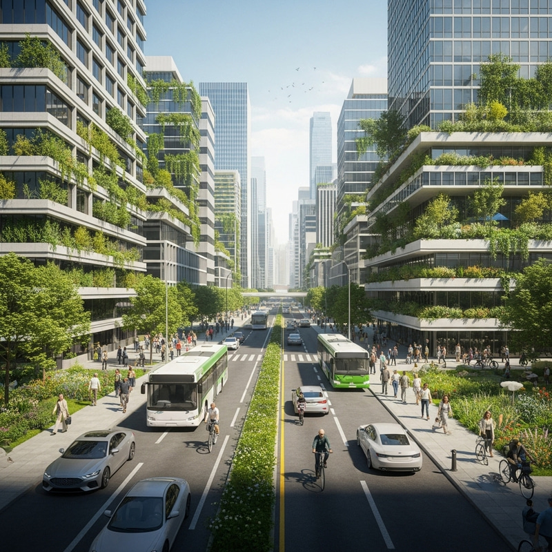 Improve Urban Transportation and Agriculture for Sustainable Future