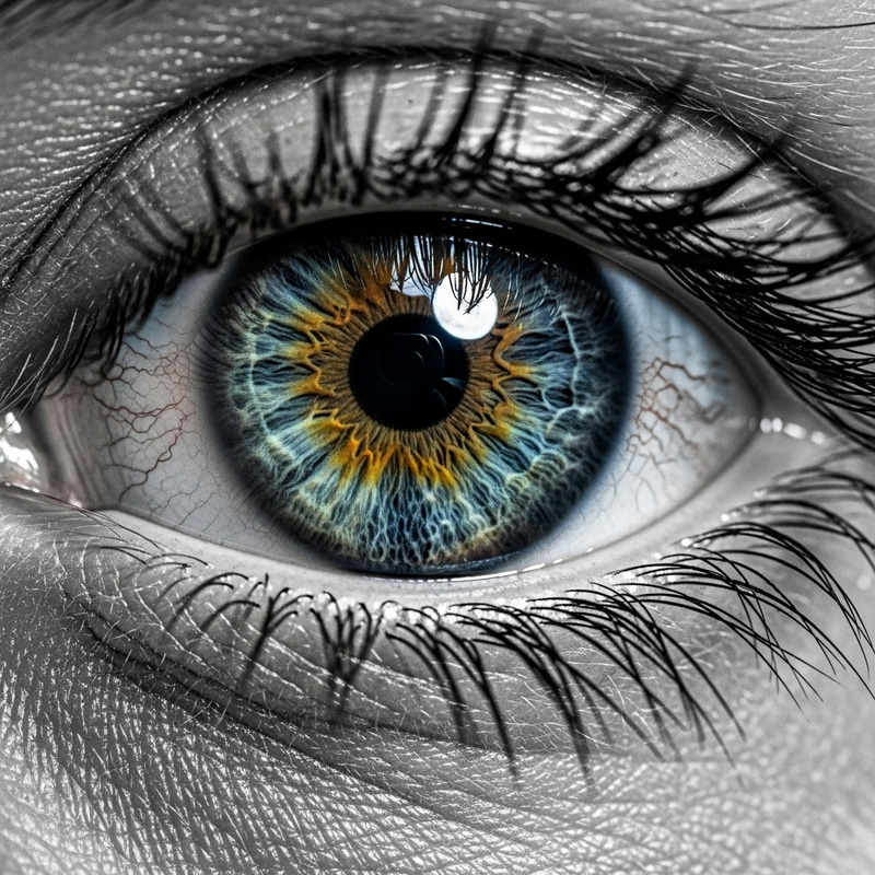 Detailed Macro Eye Artwork | Vibrant Colors and Textures Detailed Macro Eye Artwork | Vibrant Colors and Textures